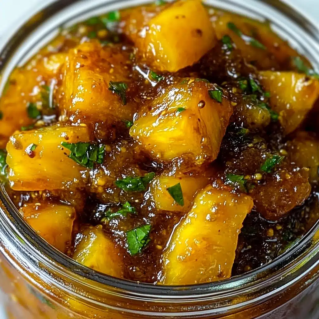 Spicy Pineapple Jalapeño Chutney Recipe - Recipe Image