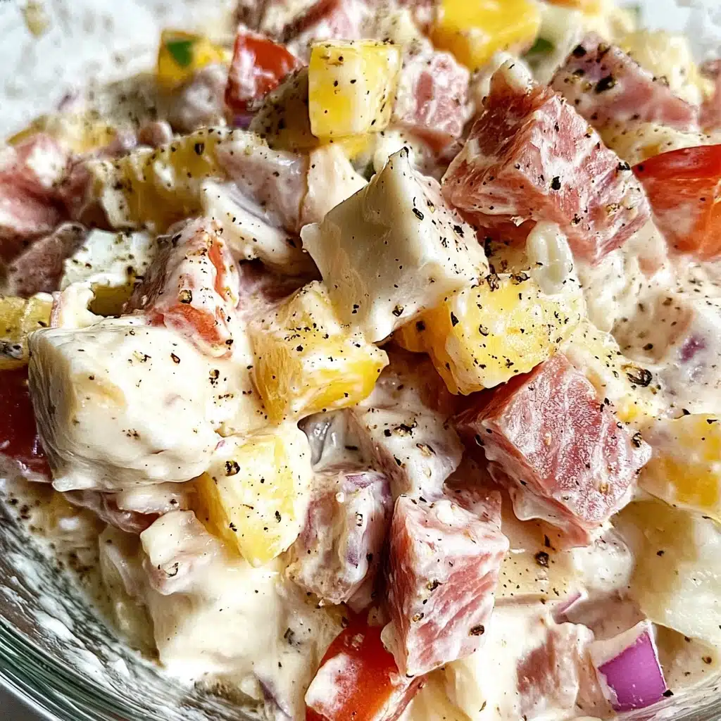 Italian Grinder Chicken Salad Recipe - Recipe Image