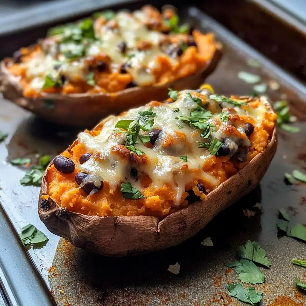 High-Protein Sweet Potato Boats Recipe - Recipe Image