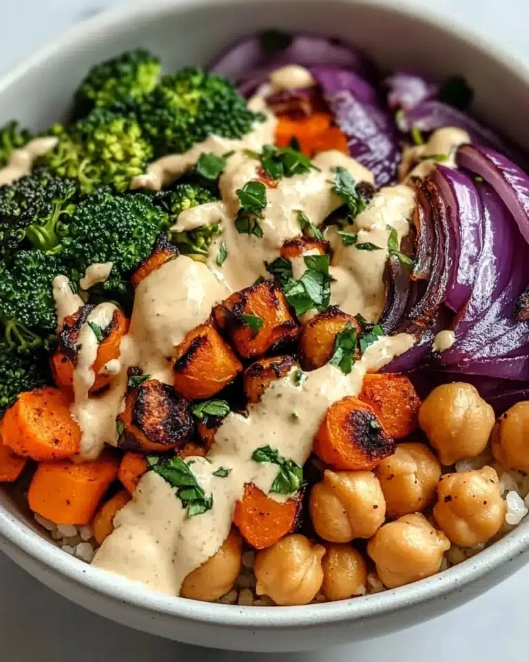 Mediterranean Veggie Bowls Recipe
