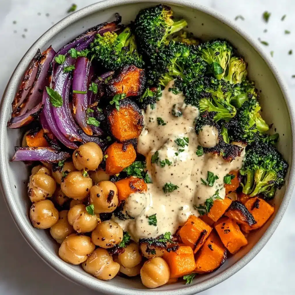 Mediterranean Veggie Bowls Recipe - Recipe Image