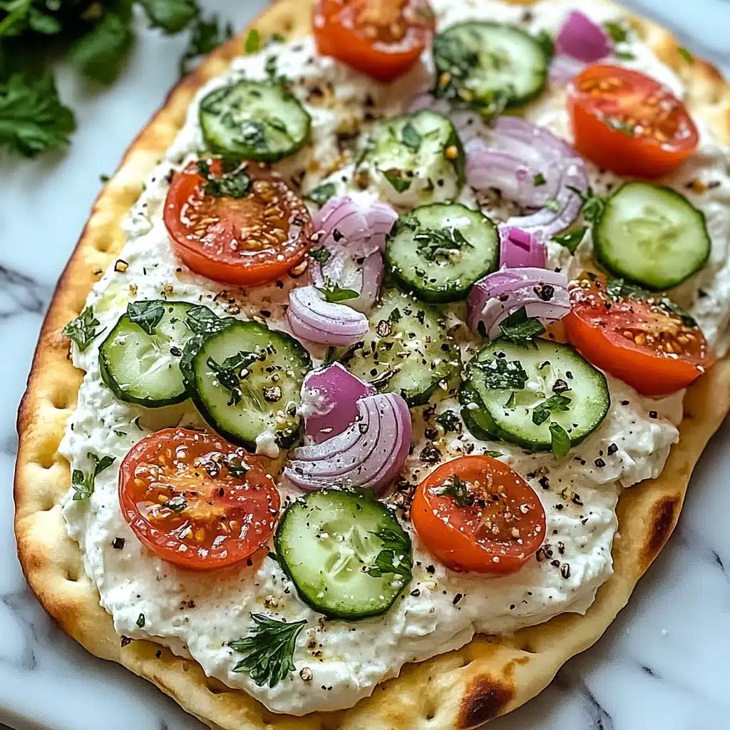 Tzatziki Chicken Pizza Recipe - Recipe Image