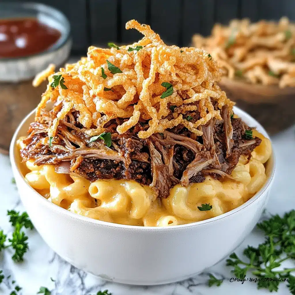 Brisket Mac and Cheese Recipe - Recipe Image