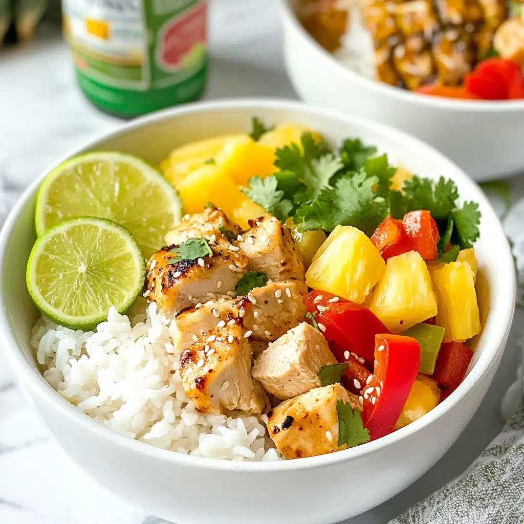 Hawaiian Chicken Sheet Pan Meal Recipe - Recipe Image
