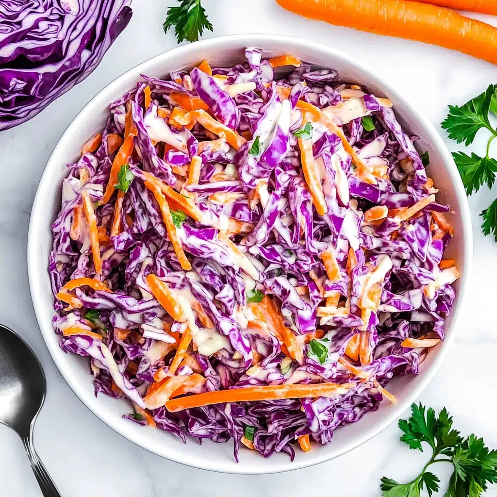 Red Cabbage Slaw Recipe - Recipe Image