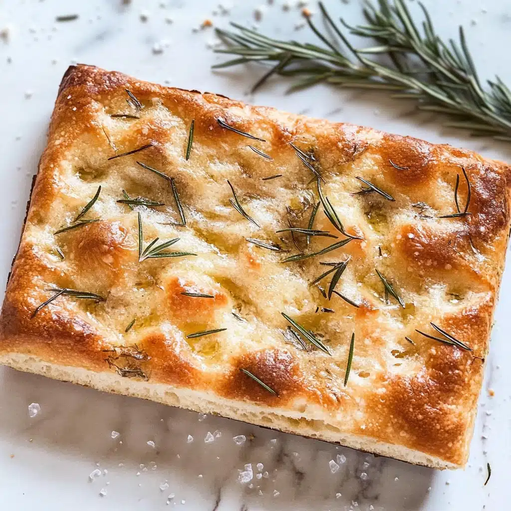 Classic Rosemary Focaccia Recipe - Recipe Image