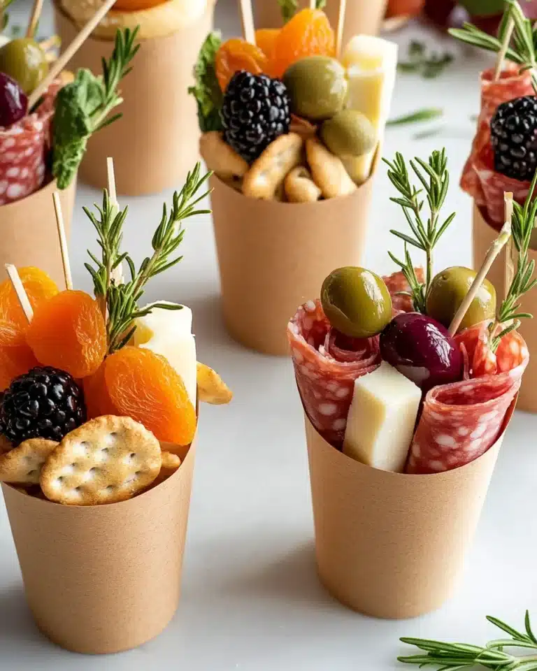Individual Charcuterie Cups Recipe