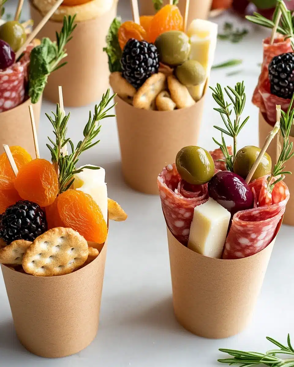 Individual Charcuterie Cups Recipe