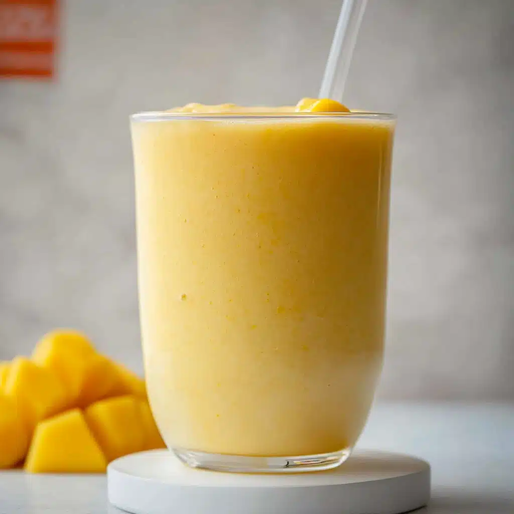 Easy McDonald's Mango Pineapple Smoothie Recipe - Recipe Image