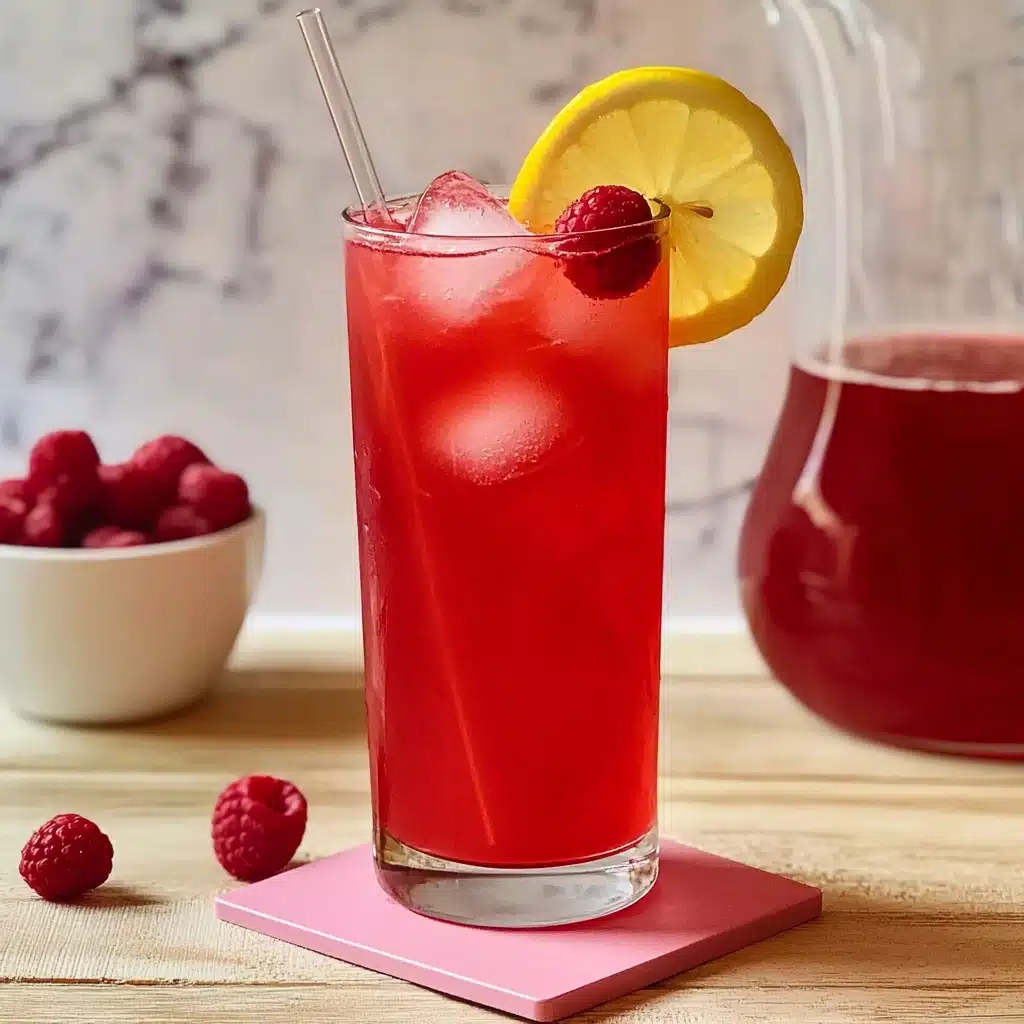 No-Sugar-Added Raspberry Iced Tea Recipe - Recipe Image