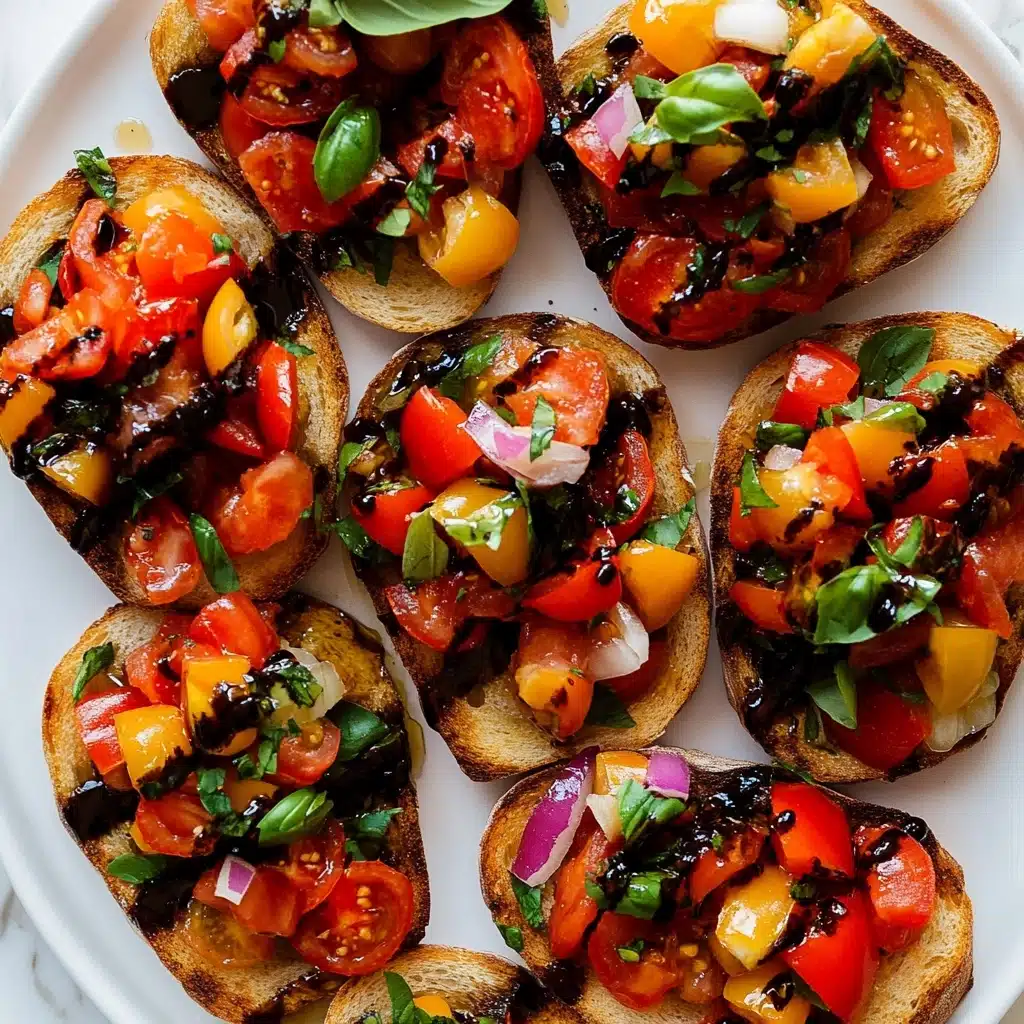 Tomato Basil Bruschetta Recipe - Recipe Image