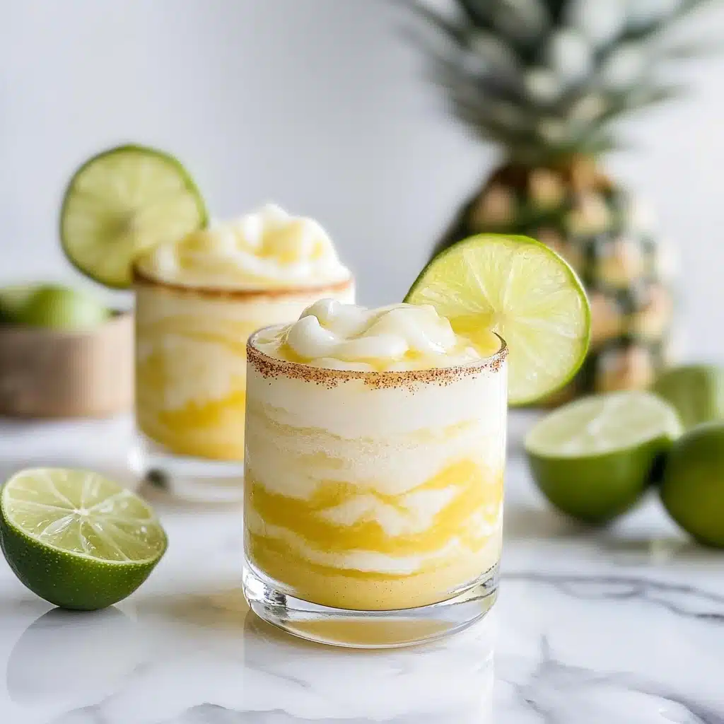 Frozen Pineapple Margaritas Recipe - Recipe Image
