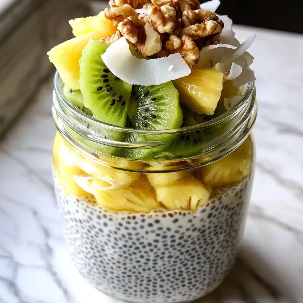 Tropical Chia Pudding Parfait Recipe - Recipe Image