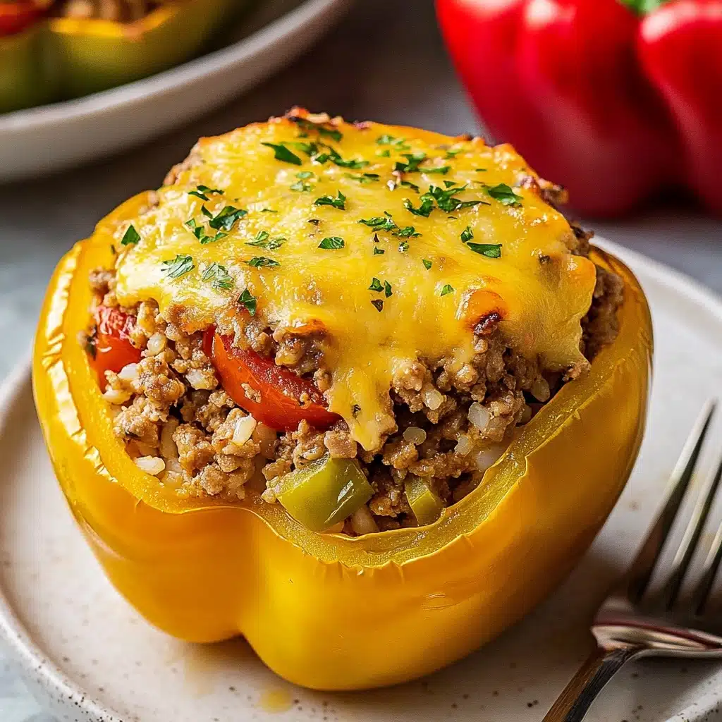 Air Fryer Stuffed Peppers Recipe - Recipe Image