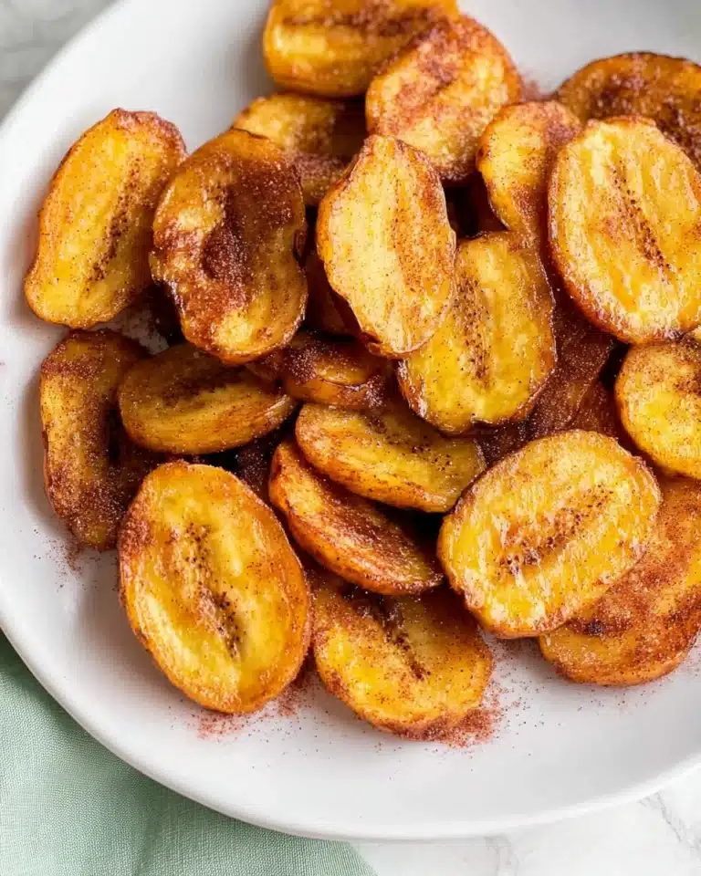 Air Fryer Banana Chips Recipe