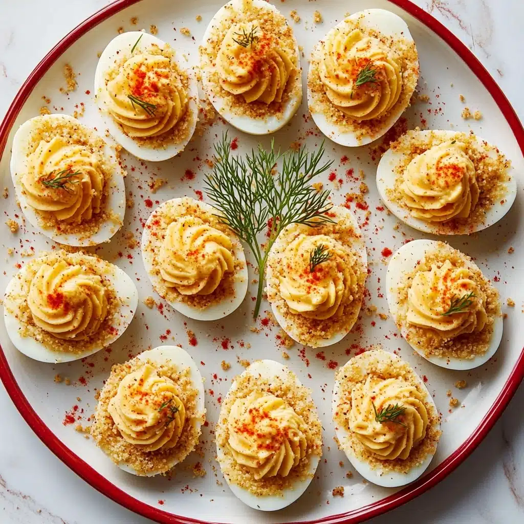 Air Fryer Deviled Eggs Recipe - Recipe Image