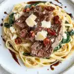 Olive Garden Steak Gorgonzola with Creamy Alfredo Sauce Recipe