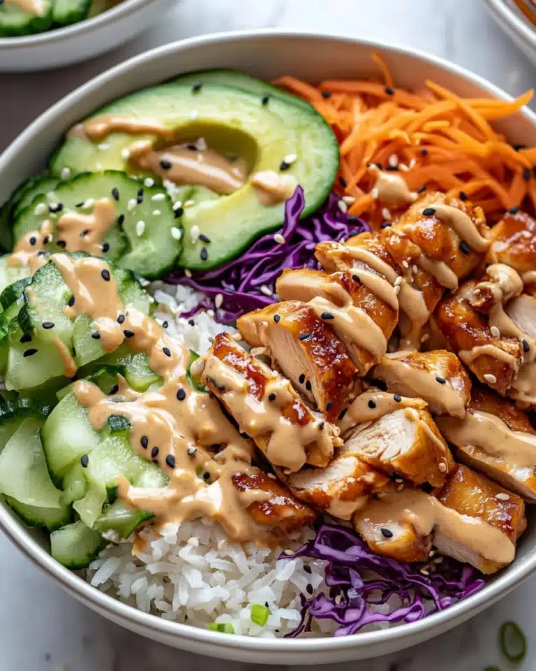 Bang Bang Chicken Bowl Recipe