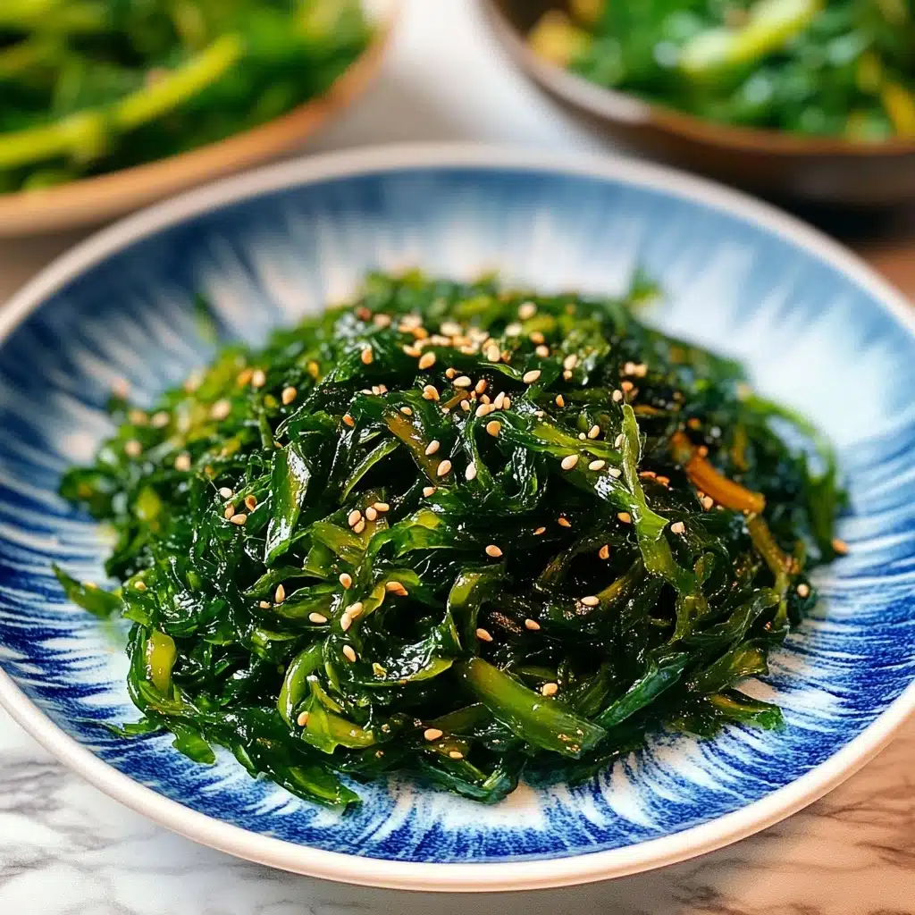Korean Spinach Salad 2 Ways (Sigumchi Namul) Recipe - Recipe Image