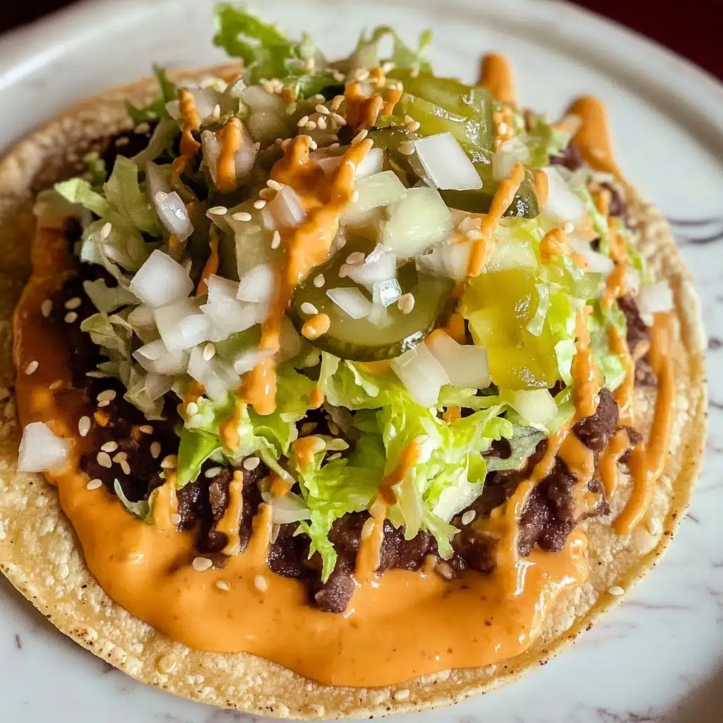 Smash Burger Tacos Recipe - Recipe Image