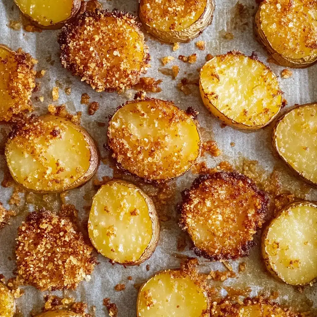 TikTok Parmesan-Crusted Roasted Potatoes Recipe - Recipe Image