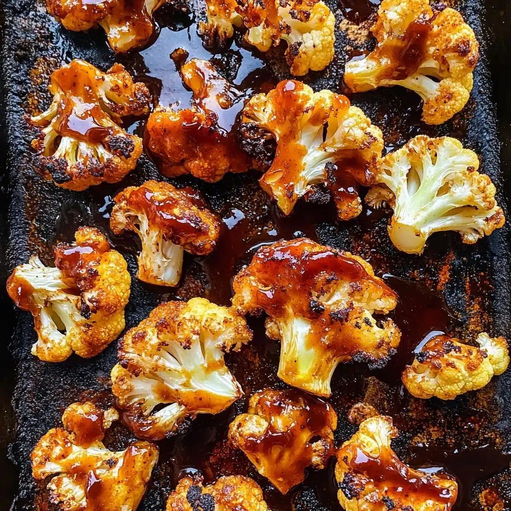 Maple Sriracha Roasted Cauliflower Recipe - Recipe Image