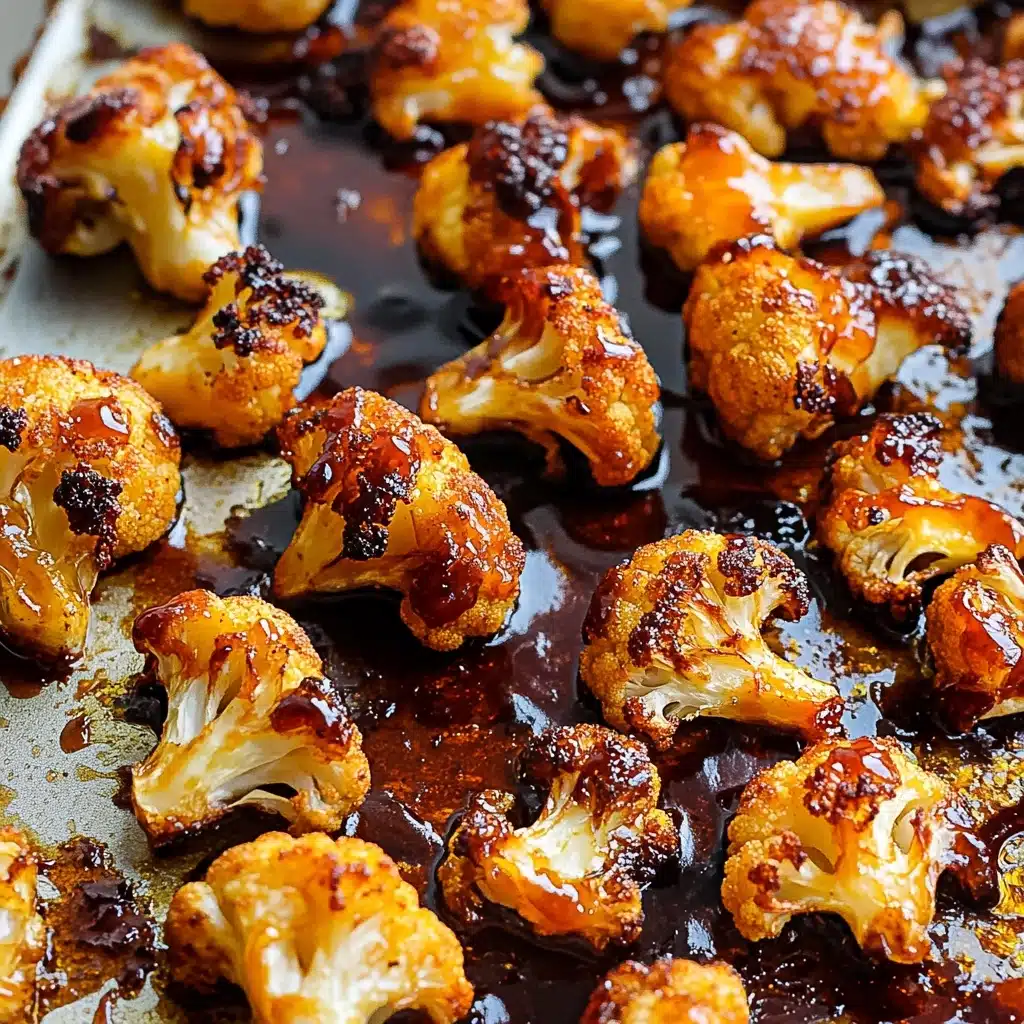Maple Sriracha Roasted Cauliflower Recipe - Recipe Image