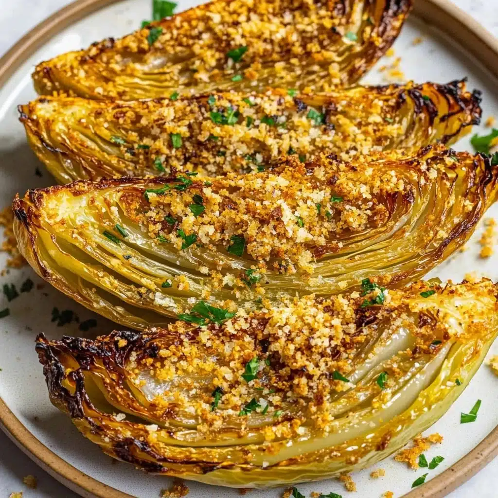 Miso Butter Roasted Cabbage Wedges Recipe - Recipe Image