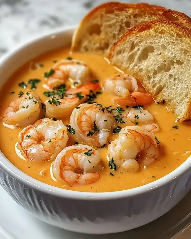 Creamy Crab and Shrimp Seafood Bisque Recipe