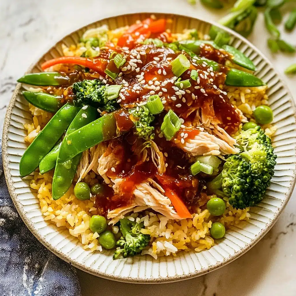 Instant Pot Teriyaki Chicken Rice Bowls Recipe - Recipe Image