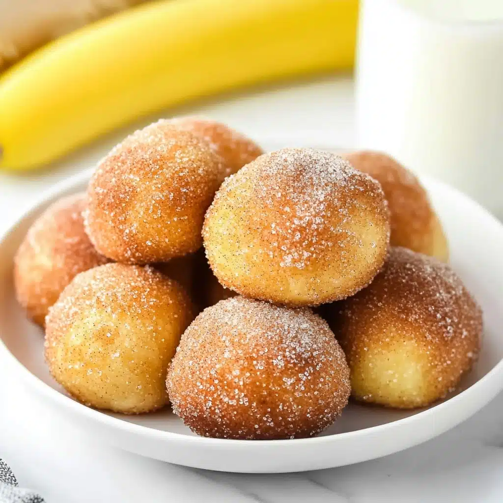 Banana Donut Holes Recipe - Recipe Image
