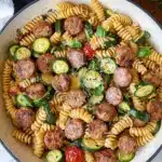 Chicken Zucchini Pasta Skillet Recipe