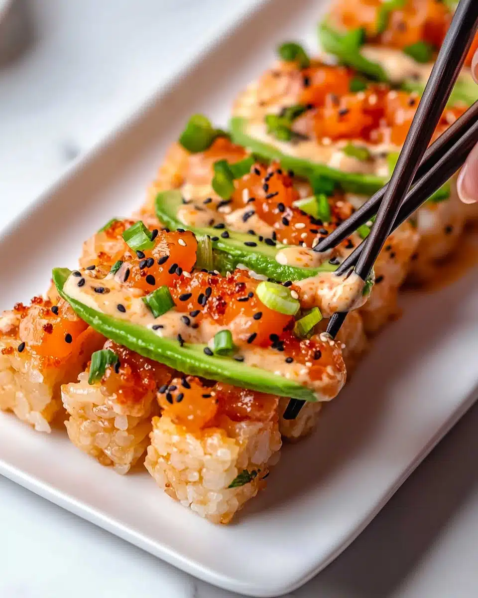 Salmon Crispy Rice Recipe
