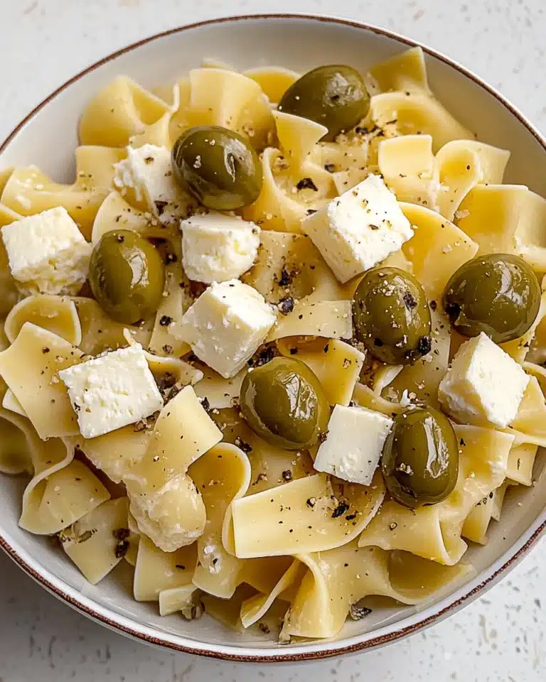 Horiatiki Pasta Salad Recipe