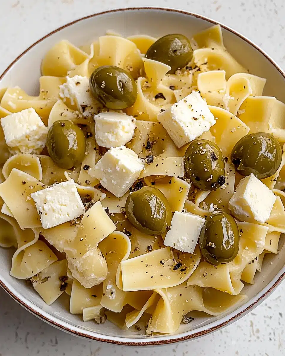 Horiatiki Pasta Salad Recipe