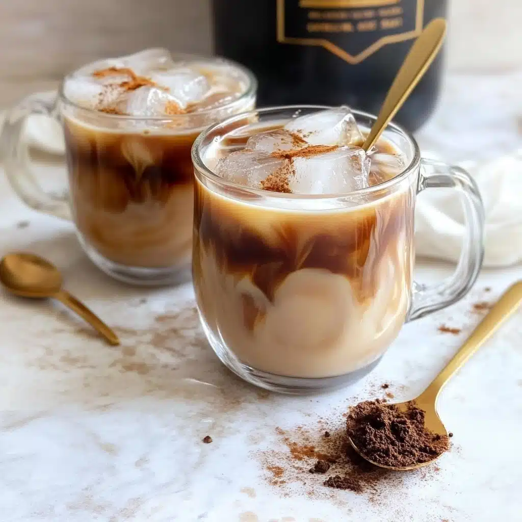 Mocha Coconut Iced Latte Recipe - Recipe Image