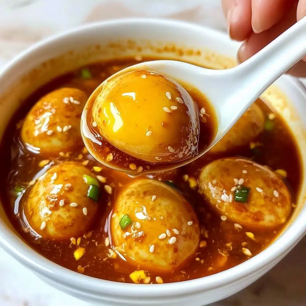 Spicy Gochujang Eggs Recipe - Recipe Image