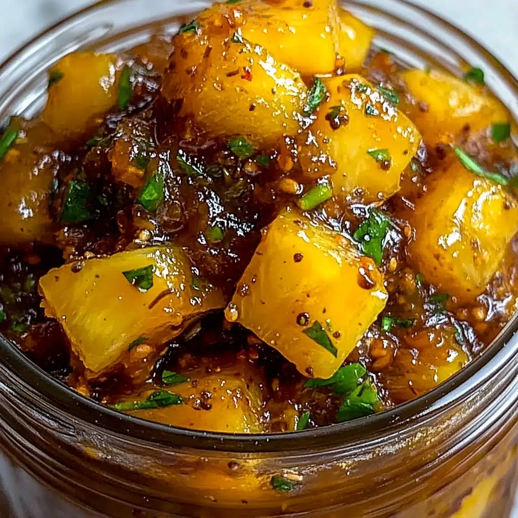 Spicy Pineapple Jalapeño Chutney Recipe - Recipe Image