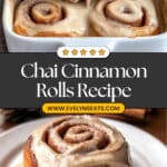 Chai Cinnamon Rolls Recipe