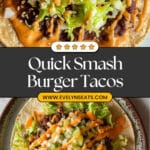 Smash Burger Tacos Recipe