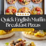 English Muffin Breakfast Pizza Recipe