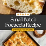 Easy Small Batch Focaccia Recipe