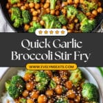 Garlic Broccoli Stir Fry Recipe