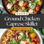 Greek Chicken Meatballs with Lemon Orzo Recipe