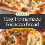 Classic Rosemary Focaccia Recipe
