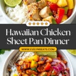 Hawaiian Chicken Sheet Pan Meal Recipe