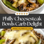 Philly Cheesesteak Bowls Recipe