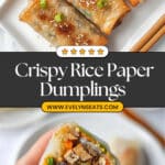 Crispy Rice Paper Dumplings Recipe