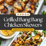 Bang Bang Chicken Skewers Recipe