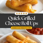 Grilled Cheese Roll Ups Recipe